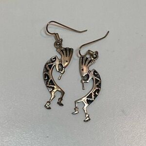Kokopelli Earrings | Indian Jewelry